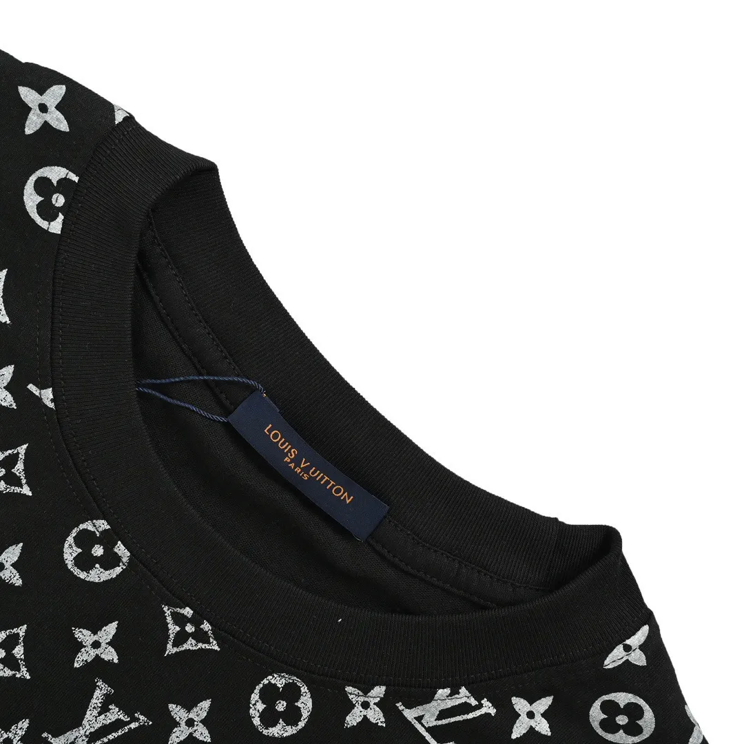 Louis Vuitton/Louis Vuitton 24ss presbyopic gradient printed short sleeves